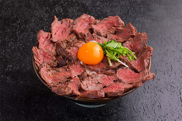 福井肉食堂の料理 肉食堂ステーキ丼の画像